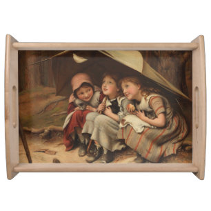 Three Little Kittens (by Joseph Clark) Serving Tray