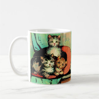 three little kittens coffee mug