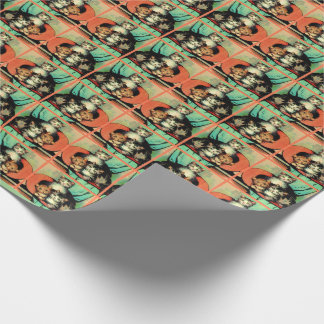 three little kittens wrapping paper
