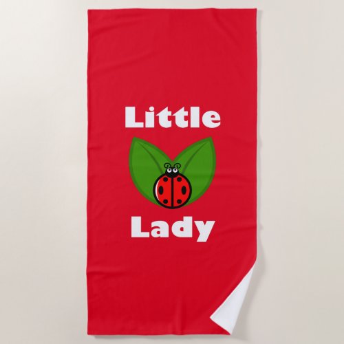 Three Little Ladybugs _ Beach Towel