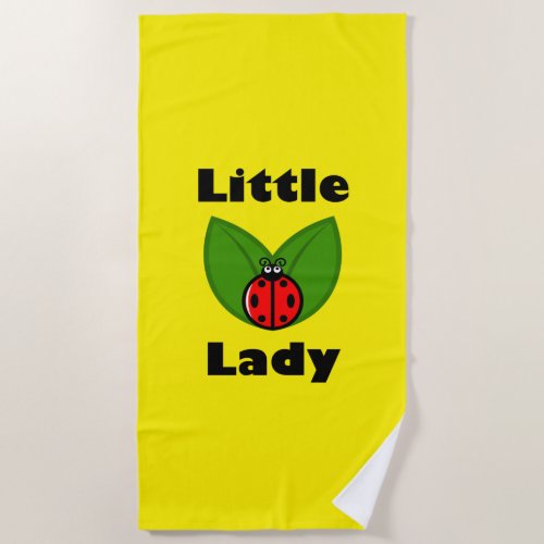 Three Little Ladybugs _ Beach Towel