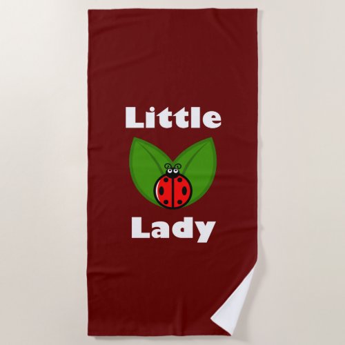 Three Little Ladybugs _ Beach Towel