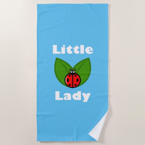 Three Little Ladybugs _ Beach Towel