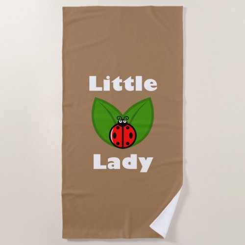 Three Little Ladybugs _ Beach Towel