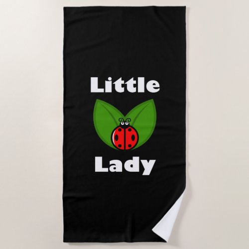 Three Little Ladybugs _ Beach Towel