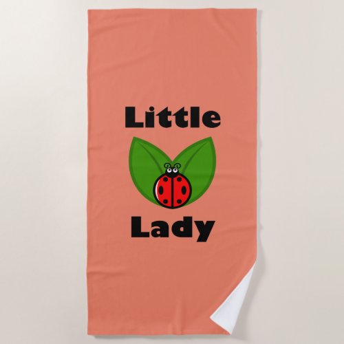 Three Little Ladybugs _ Beach Towel