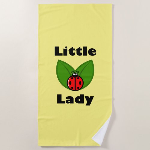Three Little Ladybugs _ Beach Towel