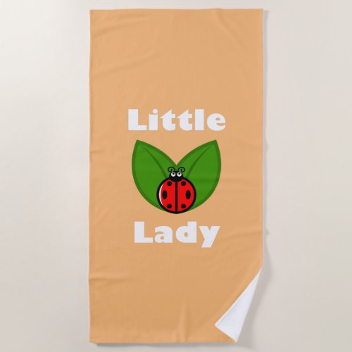 Three Little Ladybugs _ Beach Towel