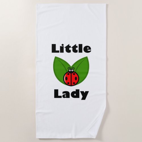 Three Little Ladybugs _ Beach Towel