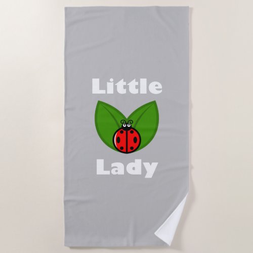 Three Little Ladybugs _ Beach Towel