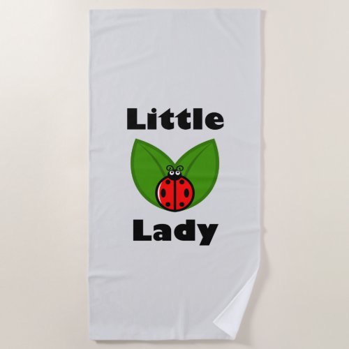 Three Little Ladybugs _ Beach Towel