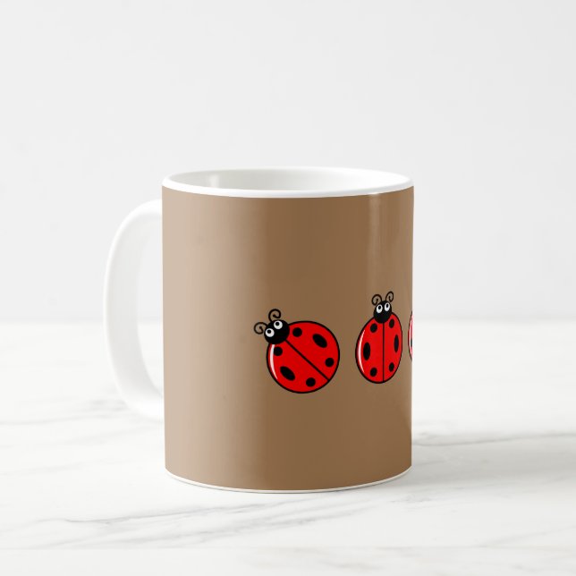 Three Little Ladybugs - Classic Mug (Front Left)