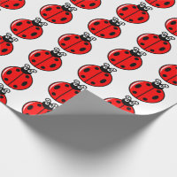 Three Little Ladybugs - Matte Wrapping Paper