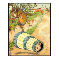 Three Little Pigs: Frightened The Wolf Poster