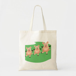 Three Little Pigs Tote Bag