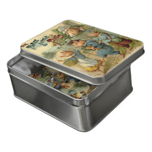 Three Little Pigs Vintage Fairy Tale Jigsaw Puzzle