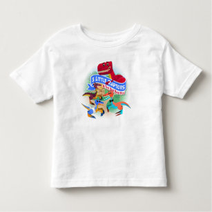 Three Little Raptors & T-Rex Toddler T-Shirt