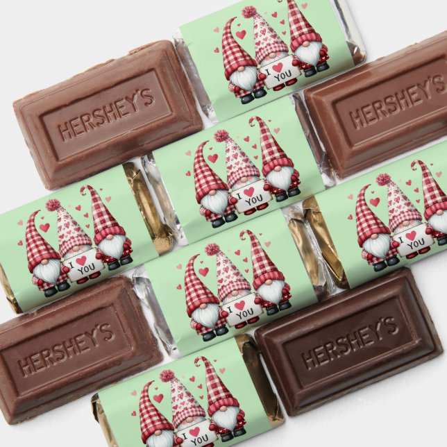 Three Little Valentine Gnomes Hershey's Miniatures (Assorted)