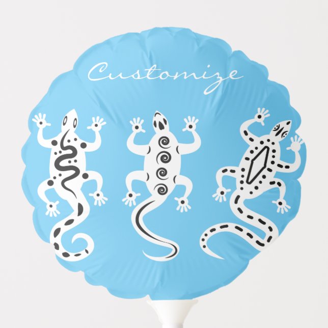 Three Lizards Thunder_Cove Southwest Style Balloon (Front)