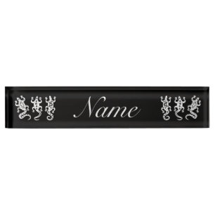 Three Lizards Thunder_Cove Southwest Style Desk Name Plate