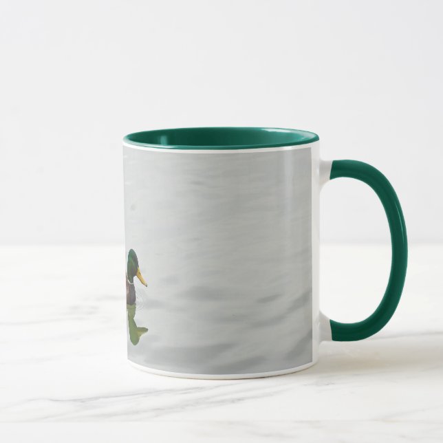 Three mallard ducks coffee mug (Right)