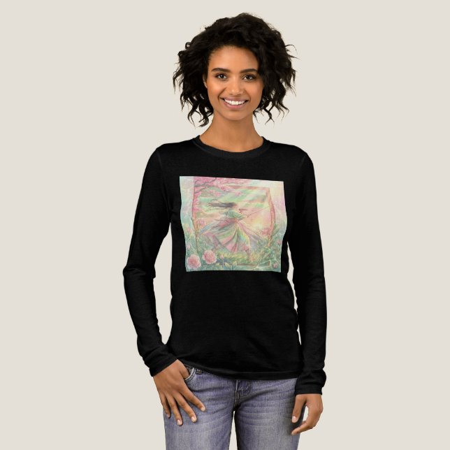 Three-material t-shirt Tri-Blend shirt (Full Front)