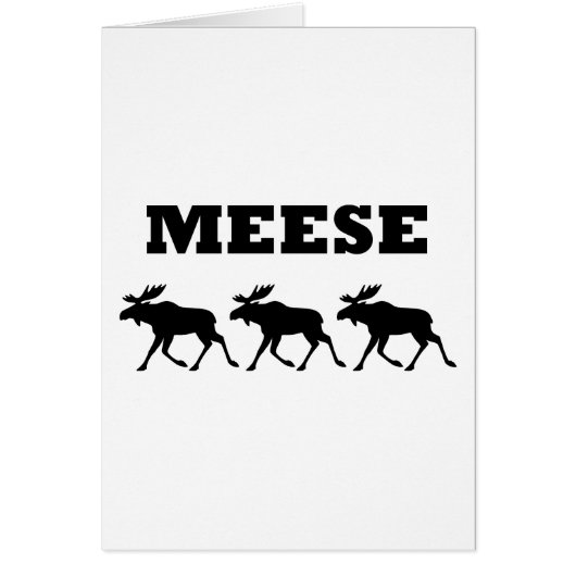 Three Meese Funny Cards (Front)