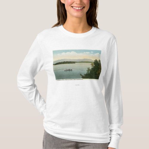 Three Mile Island View of the Ossipee Mts T_Shirt