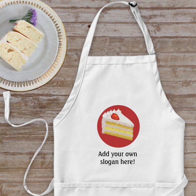 Three Milks Cake (Tres Leches) - own name / slogan Adult Apron (Creator Uploaded)