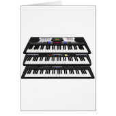 Three Modern Keyboards: Synthesizers: (Front)