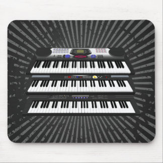 Three Modern Keyboards: Synthesizers: Mousepad