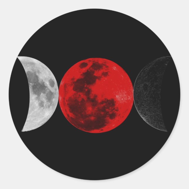 Three Moons of Magic Sticker (Front)