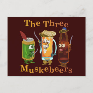 Three Musketeers Postcards - No Minimum Quantity | Zazzle