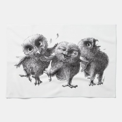 Three not Angry Birds Towel