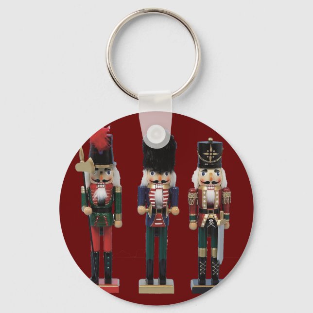 Three Nutcrackers Keychain (Front)