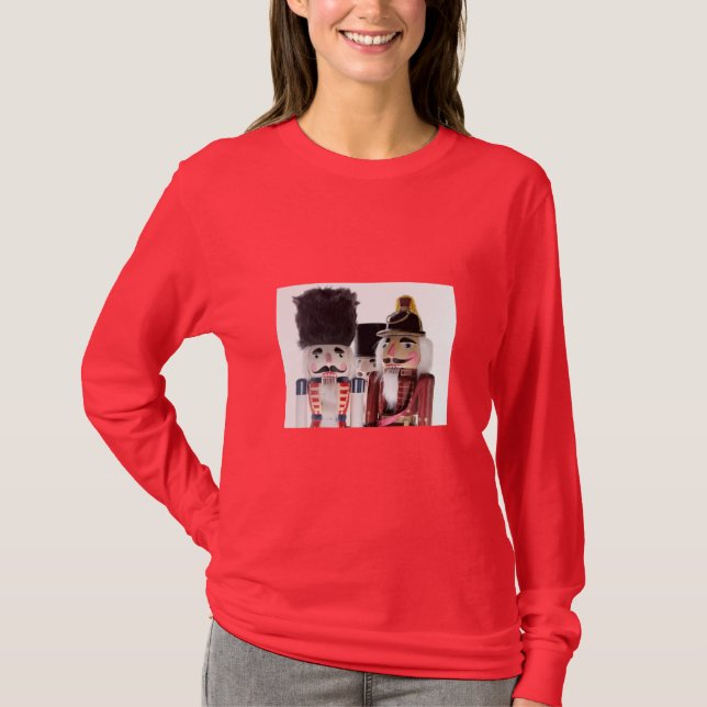 three nutcrackers women's t-shirt (Front)