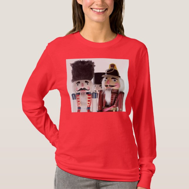 three nutcrackers women's t-shirt (Front)
