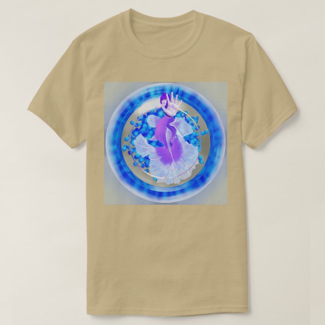 Three of Water T-Shirt (Design Front)