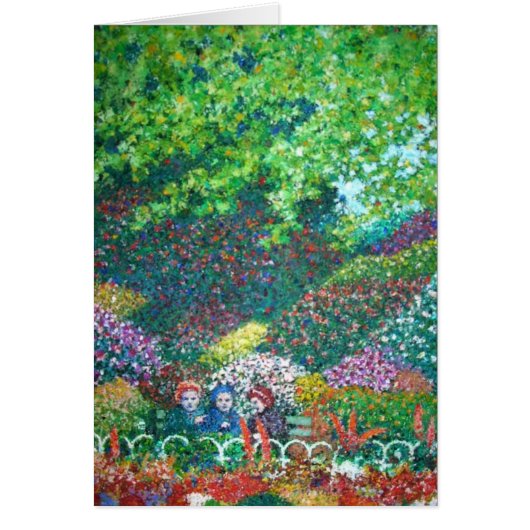 "Three Old Ladies in the Park" Cards (Front)