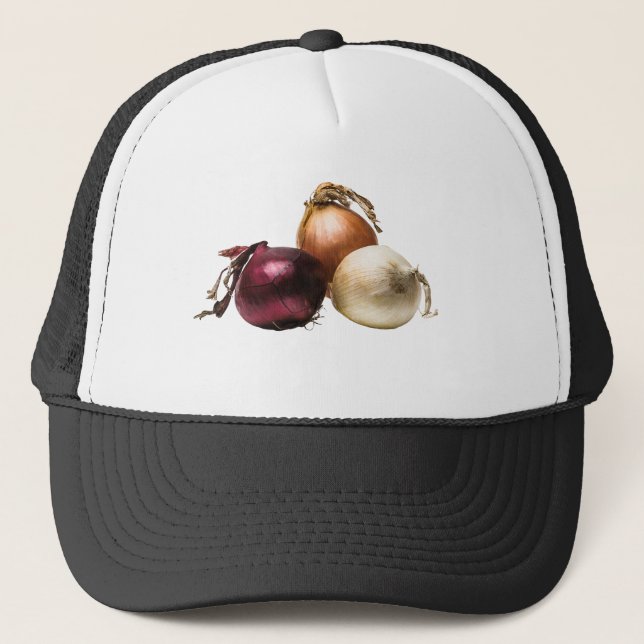Three Onions Trucker Hat (Front)