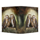 Three Owl Moon Art Binder