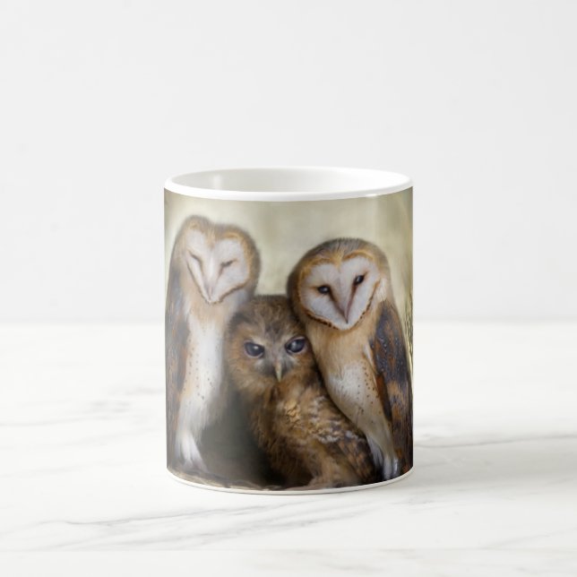 Three Owl Moon Mug (Center)