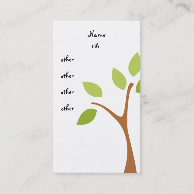 Three Owls Business Card (Front)