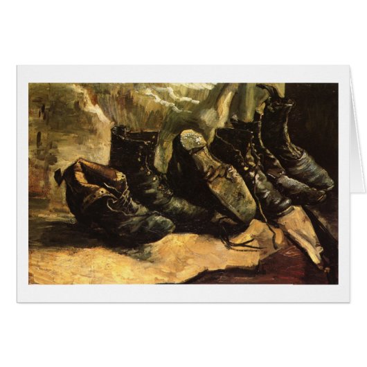Three Pairs of Shoes, Van Gogh Fine Art (Front Horizontal)