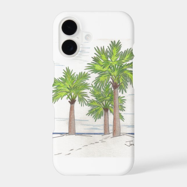 THREE PALMS iPhone 11 case (Back)