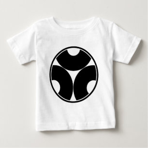 Three-part snake eye in a thread wheel baby T-Shirt