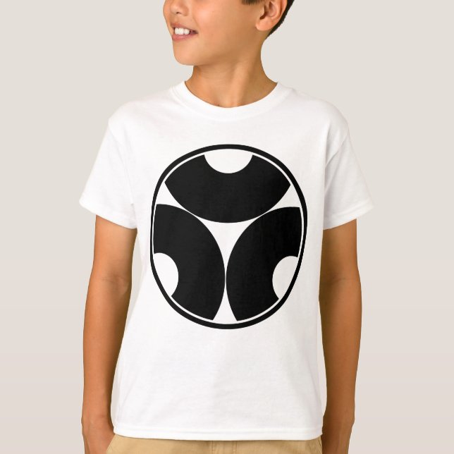 Three-part snake eye on a thread ring T-Shirt (Front)