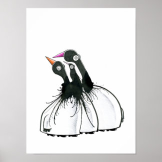 Three Party Monsters Poster