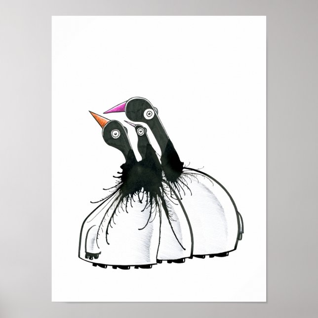 Three Party Monsters Poster (Front)