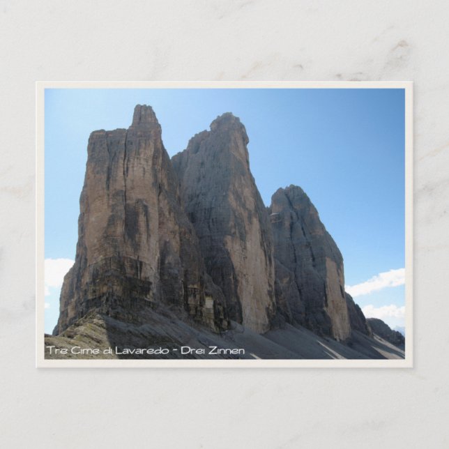 Three Peaks Postcard (Front)